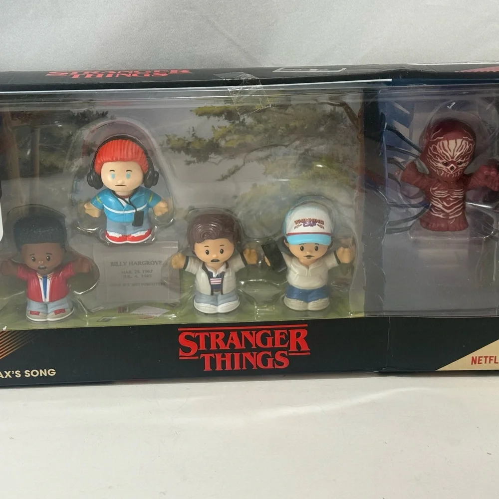 Stranger Things Max’s Song Fisher Price Kids Toy Figure Set - Multicolor